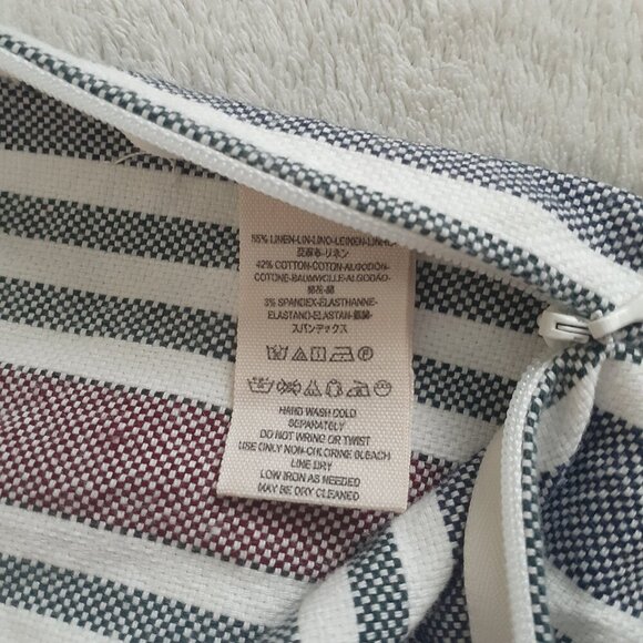 Free People Striped Ankle Pants - Pink, Gray, White - Picture 5 of 13